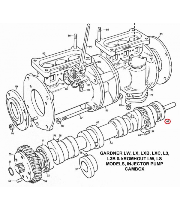 LW, LS, LX, LXB, LXC, L3 & L3B Ball Journal Bearing 