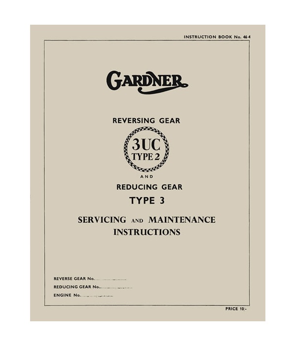 3UC Gearbox Instruction Manual
